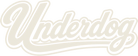 Underdog script wordmark